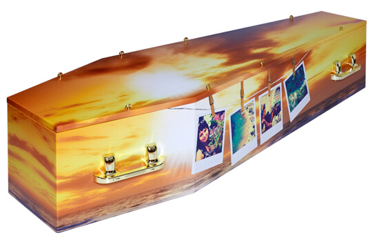 Custom LifeArt Coffin